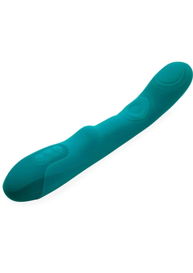 Nu Sensuelle Vivi Rechargeable Silicone Double Tapping Vibrator - Image 2