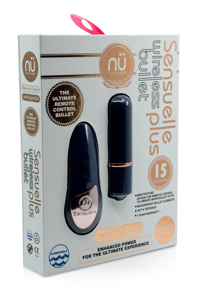 Nu Sensuelle Wireless Bullet Plus with Remote Control Vibrators - Image 4