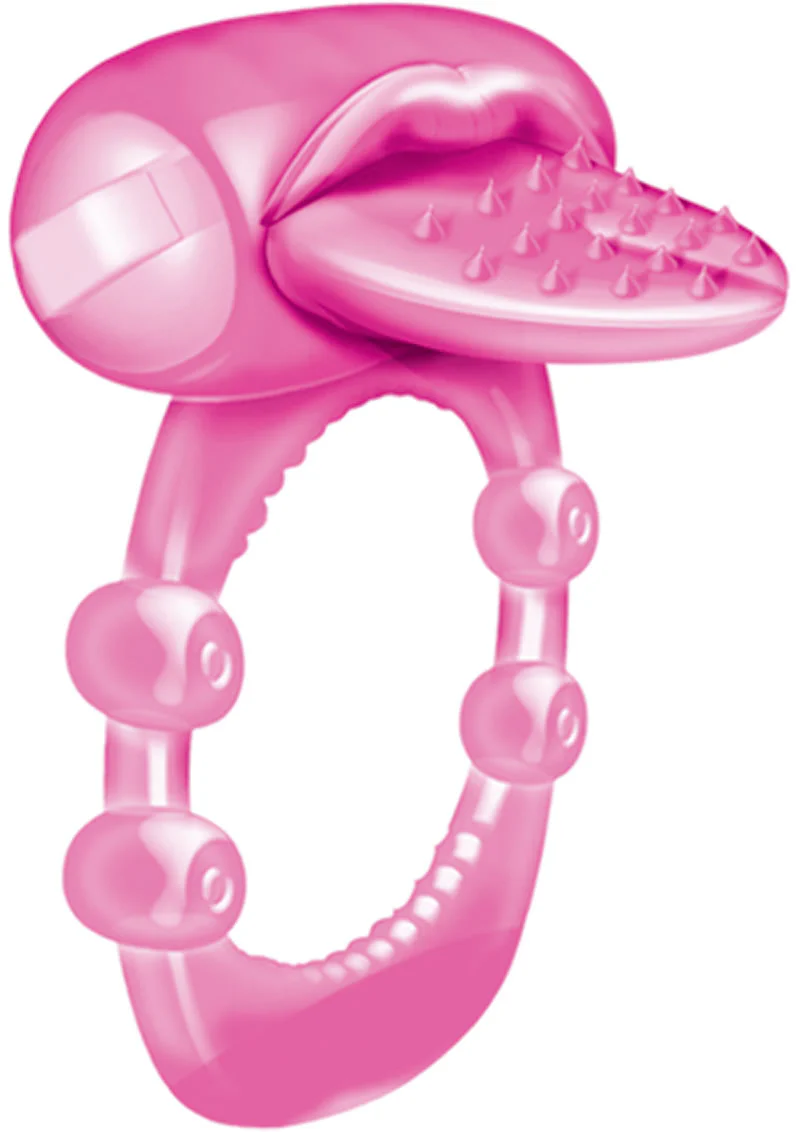 Nubby Tongue X Treme Vibrating Pleasure Ring - Image 2