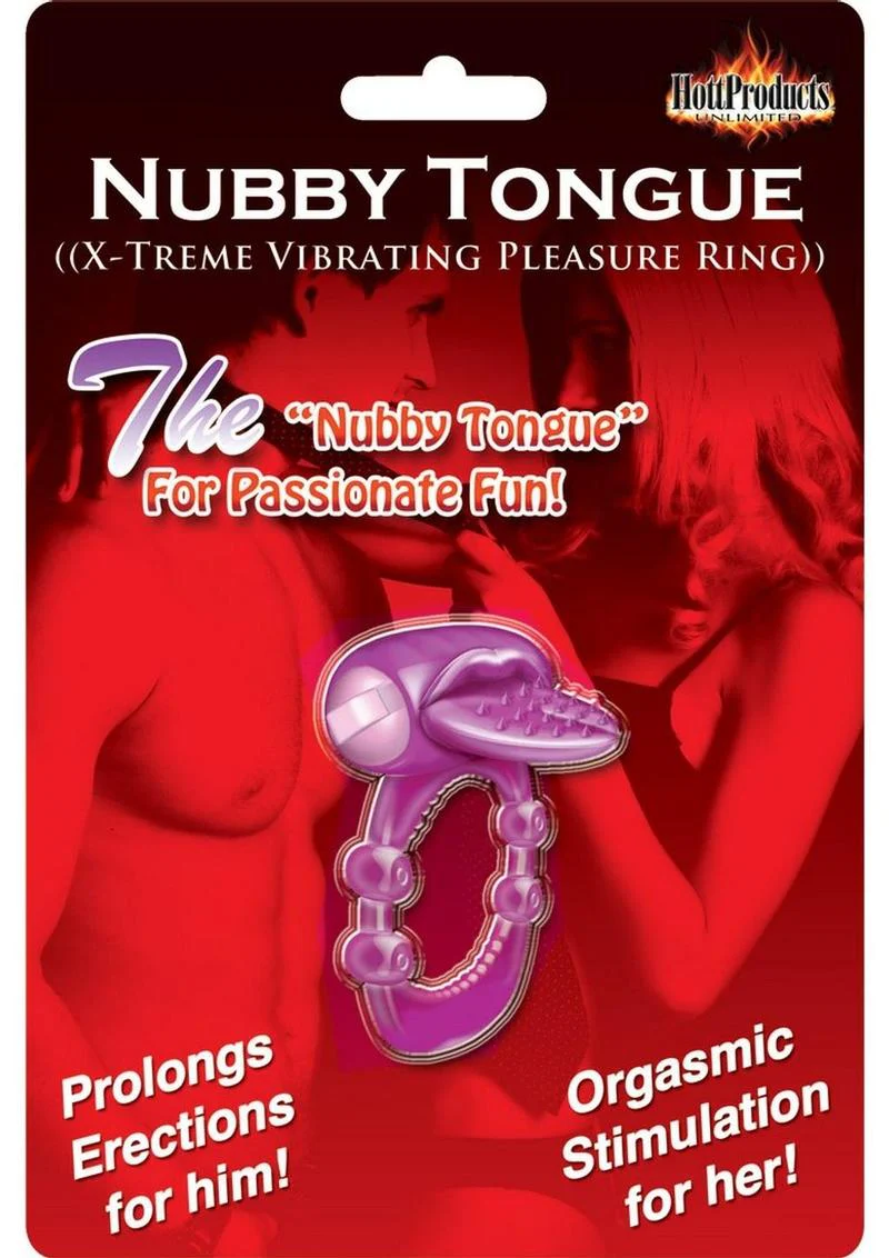 Nubby Tongue X Treme Vibrating Pleasure Ring - Image 3