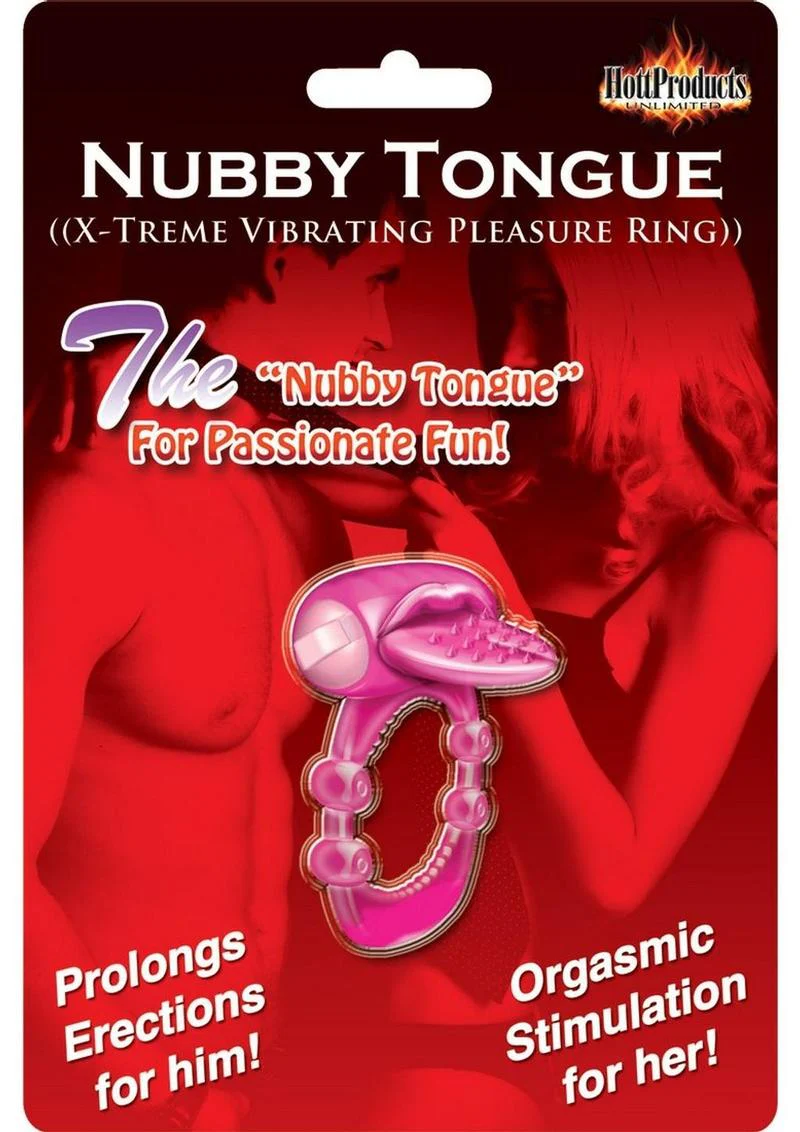 Nubby Tongue X Treme Vibrating Pleasure Ring - Image 5