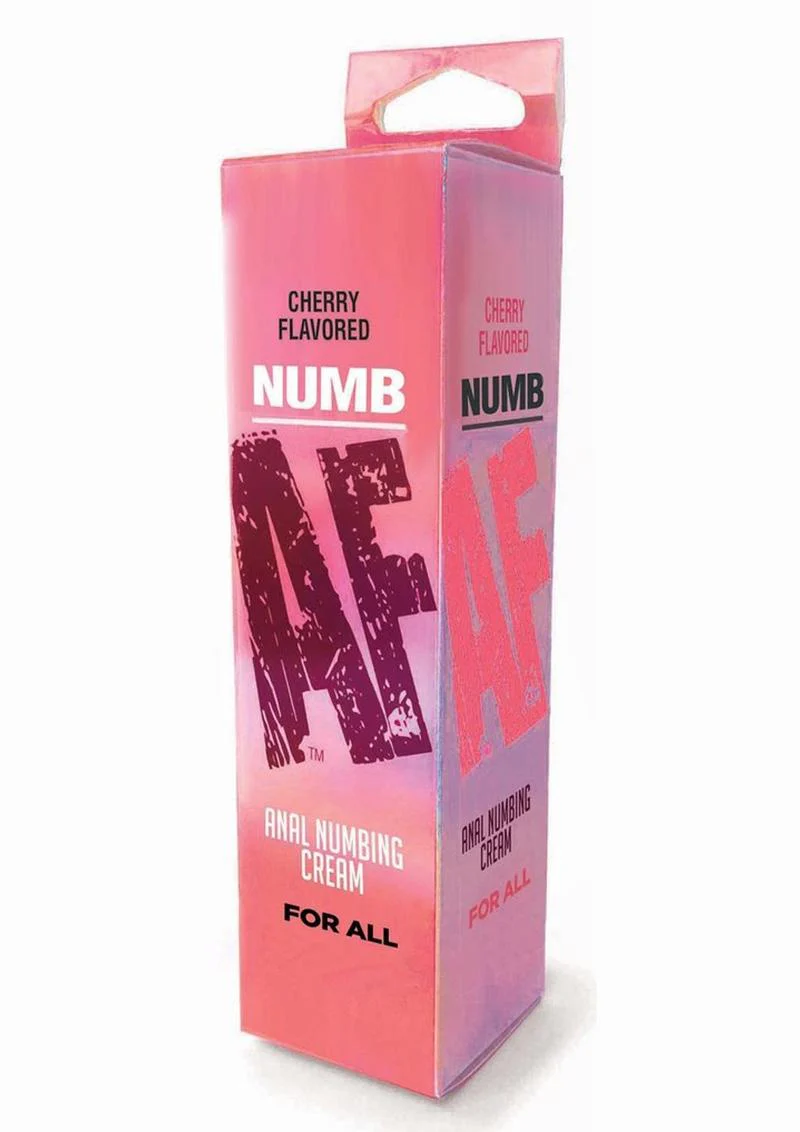 Numb AF Cherry Flavored Anal Numbing Cream - Image 2