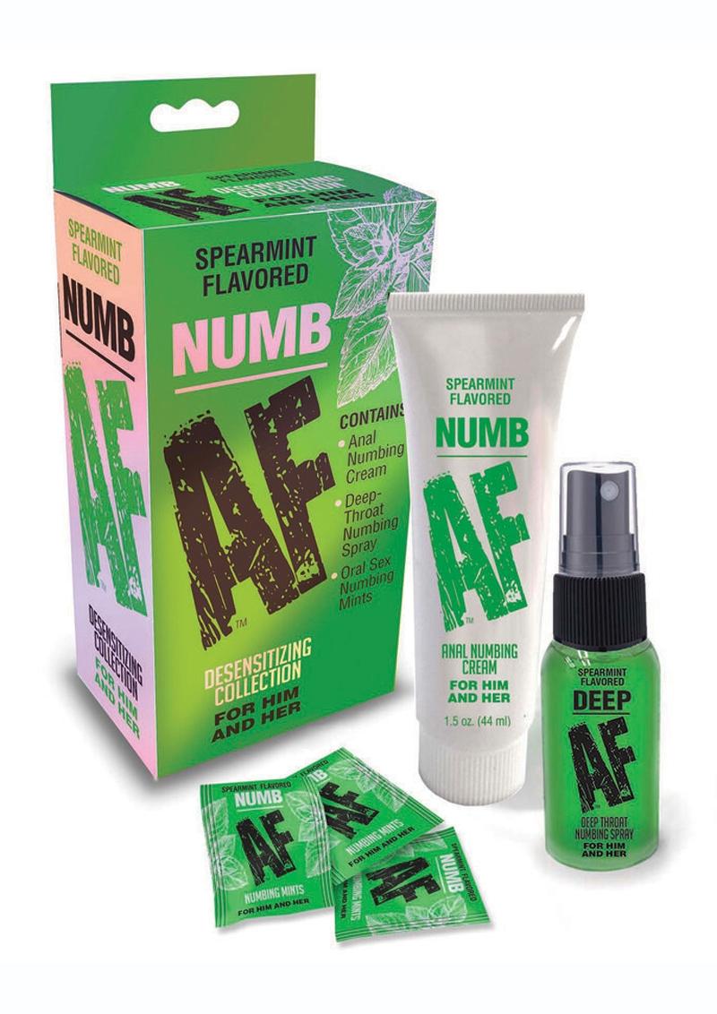 Numb AF Spearmint Flavored Desensitizing Kit Set of 3 - Image 2