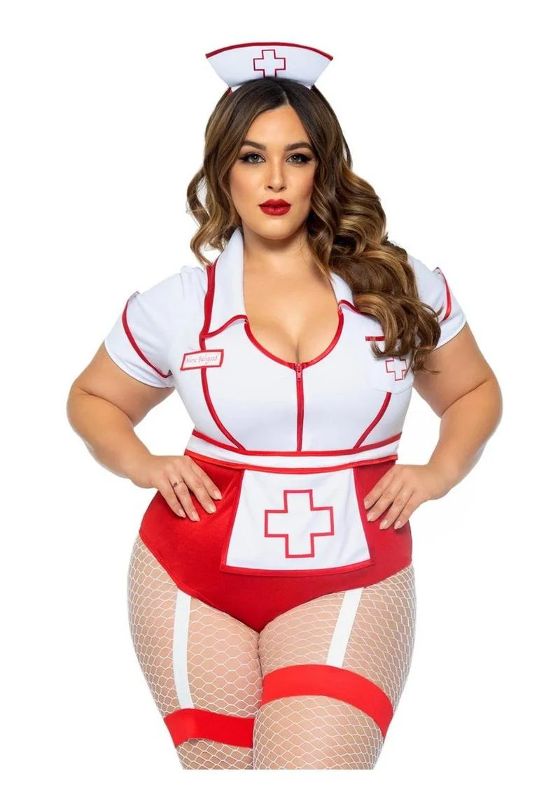 Nurse Feelgood Snap Crotch Garter Bodysuit - Image 12