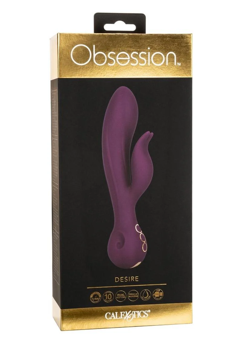 Obsession Desire Sensual Silicone Rabbit With Dual Motors - Image 4