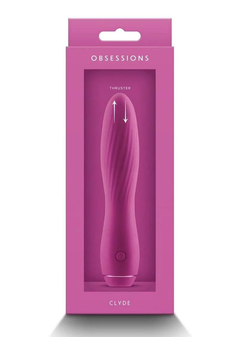 Obsessions Clyde Rechargeable Silicone Thruster Vibrator - Image 5