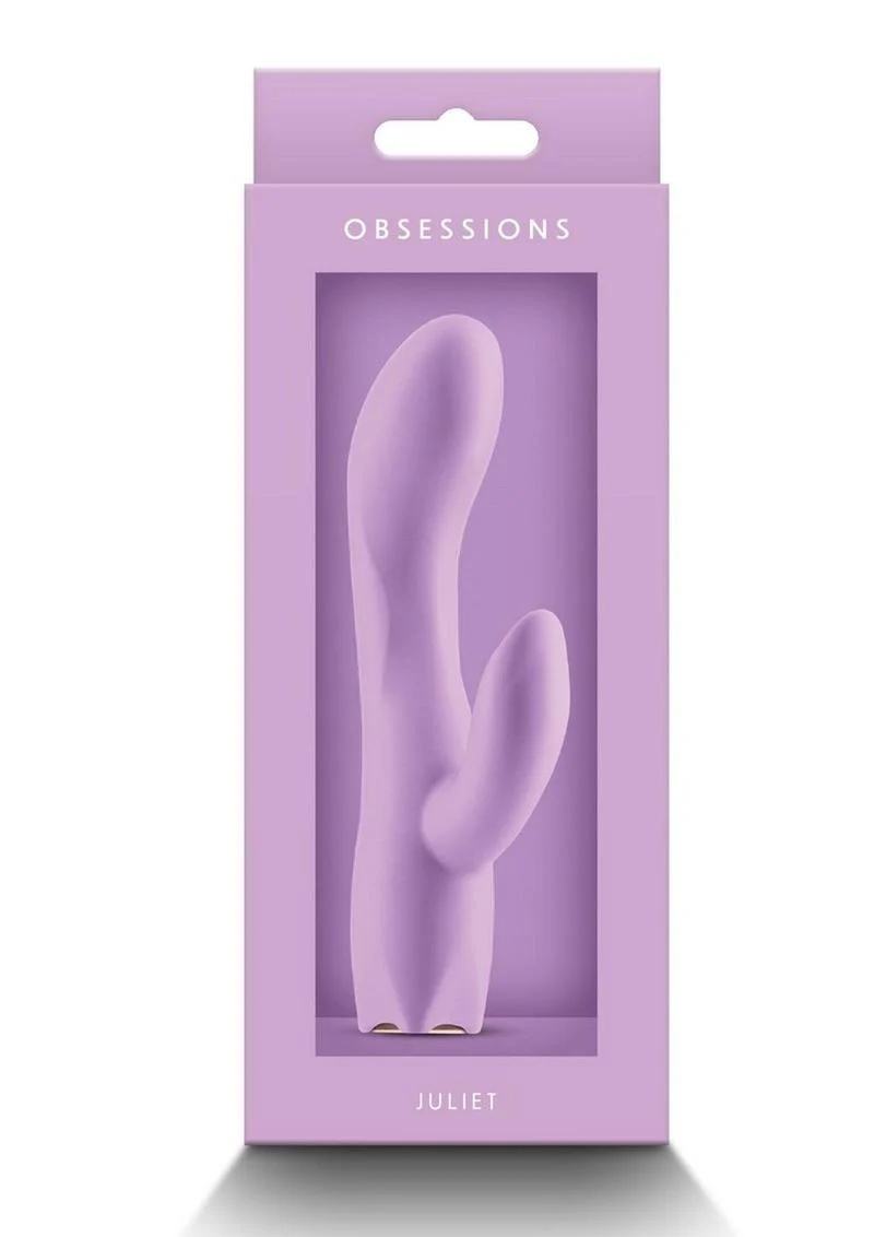 Obsessions Juliet Cable-Free Silicone Rabbit Bliss Stimulator - Image 6