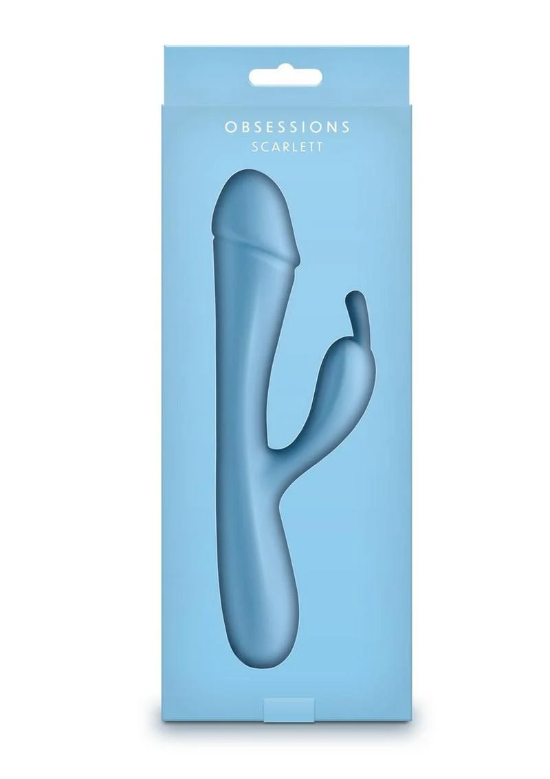 Obsessions Scarlett Rechargeable Silicone Rabbit Vibrator - Image 5