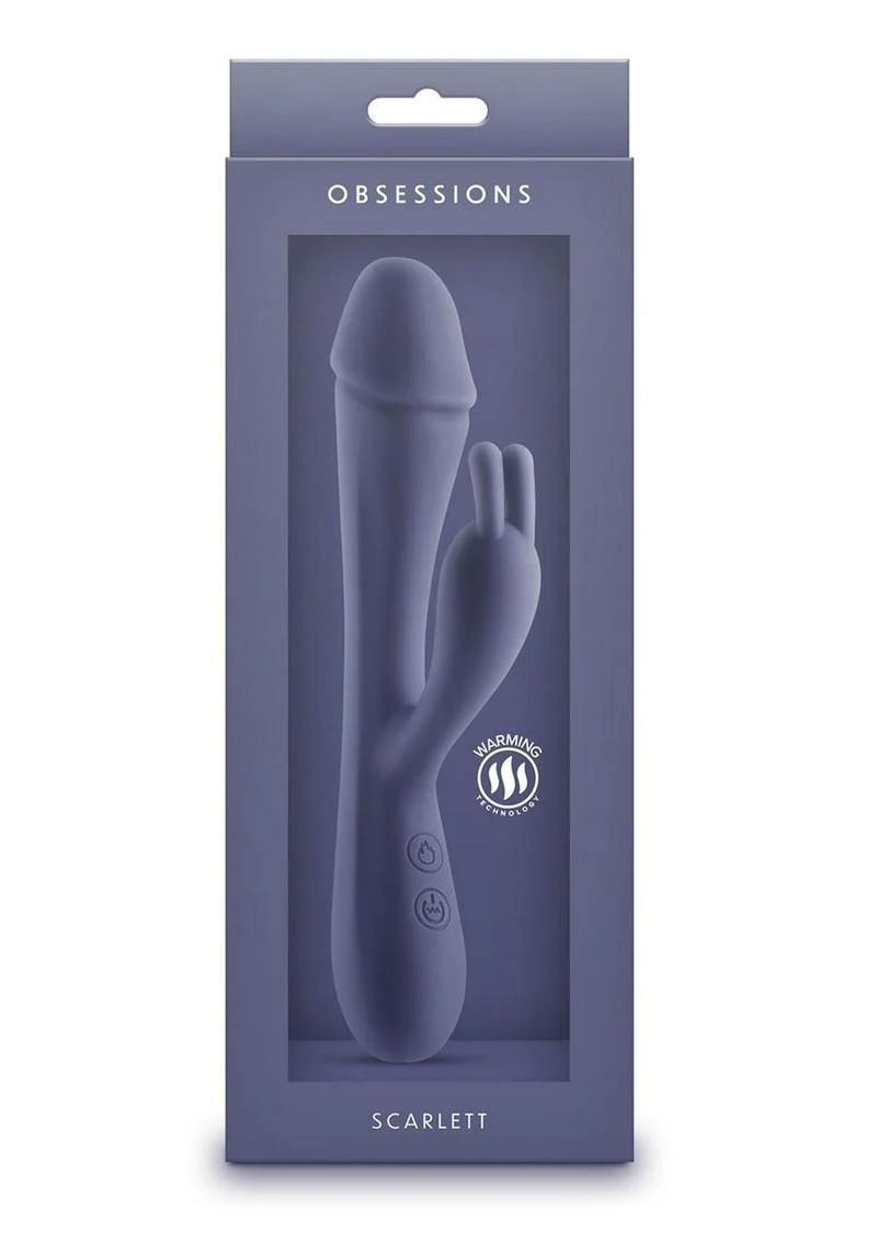 Obsessions Scarlett Rechargeable Silicone Rabbit Vibrator - Image 6