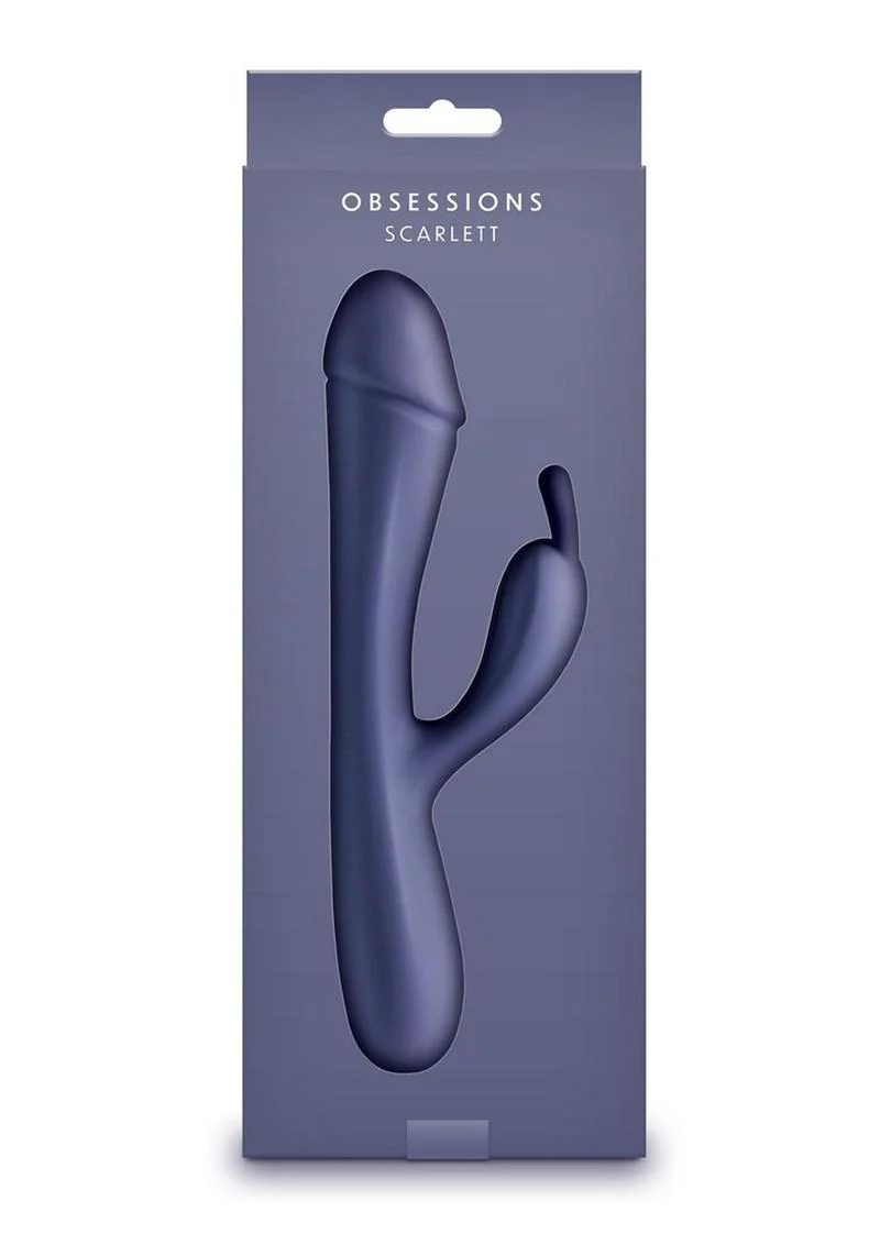 Obsessions Scarlett Rechargeable Silicone Rabbit Vibrator - Image 7
