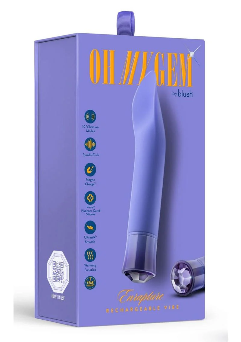 Oh My Gem Enrapture Rechargeable G-Spot Vibrator - Image 4