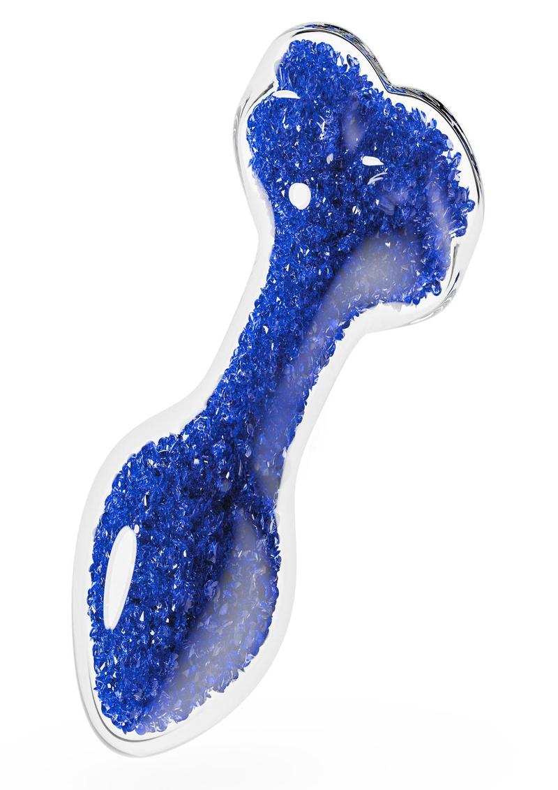 Oh My Gem Prestige Glass Anal Plug Blue - Image 2