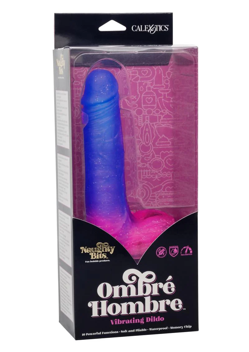 Ombre Hombre Vibrating Dildo With 10 Powerful Functions - Image 4