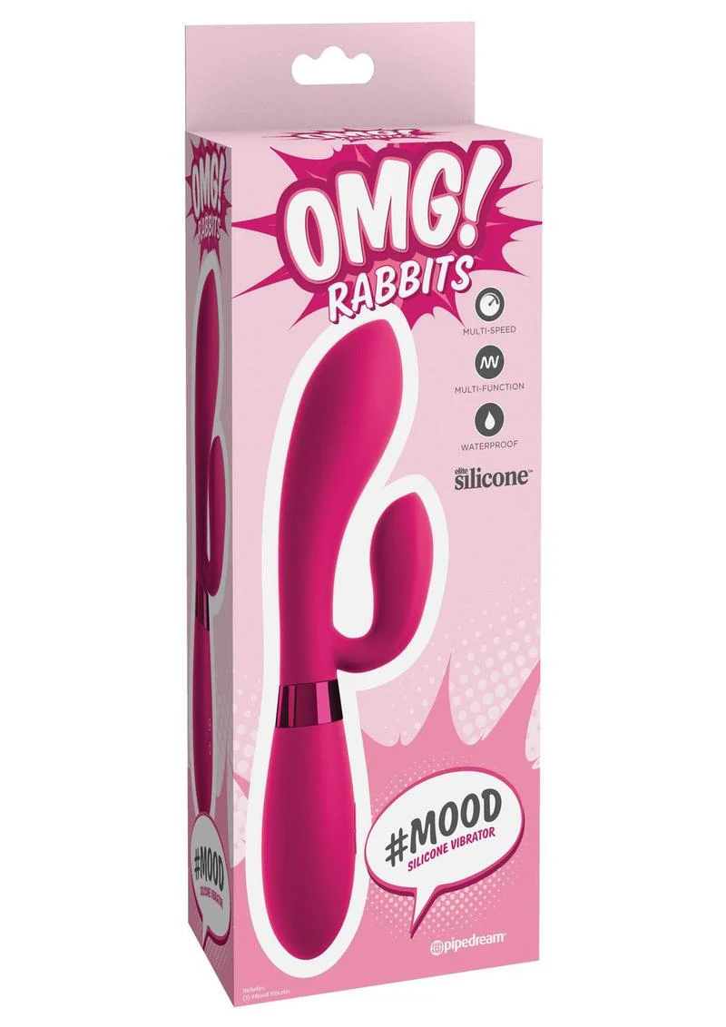 OMG! Rabbits Mood Silicone Rabbit Vibrator - Image 3