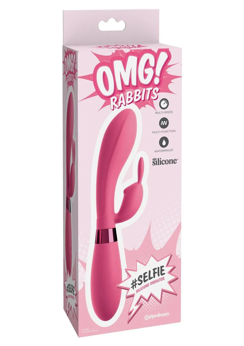 OMG! Rabbits Selfie Silicone Rabbit Vibrator - Image 3