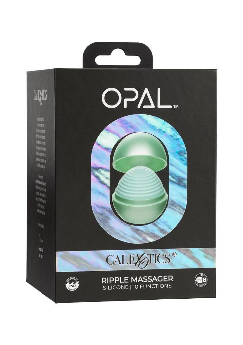 Opal Ripple Silicone Rechargeable Massager - Image 4