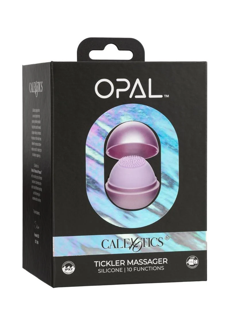 Opal Tickler Silicone Rechargeable Massager - Image 4