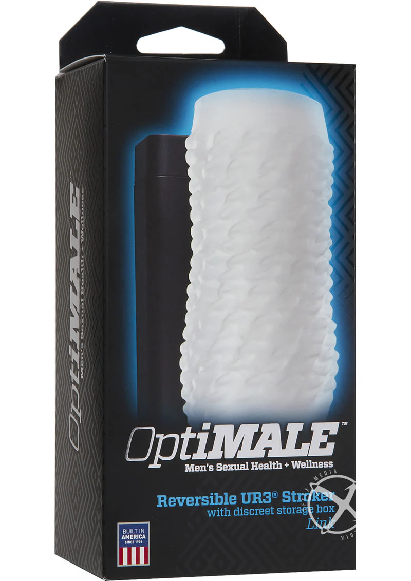 OptiMALE Reversible UR3 Masturbator Frost Men’s Pleasure Toy - Image 2