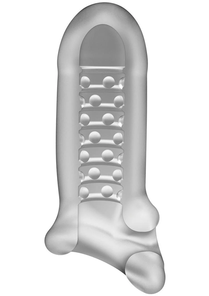 OptiMALE Thick Extender with Ball Strap ULTRASKYN Frost - Image 3