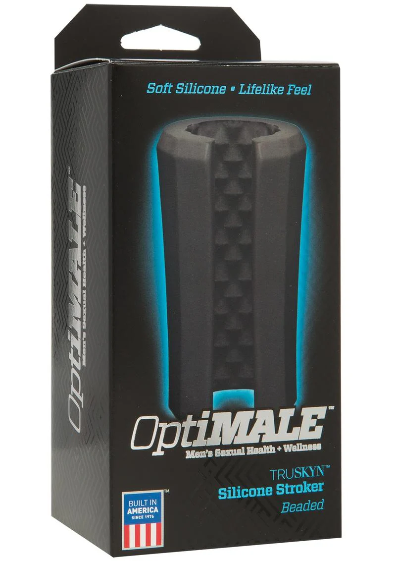 OptiMALE TRUSKYN Silicone Beaded Stroker Lifelike Male Masturbator - Image 2