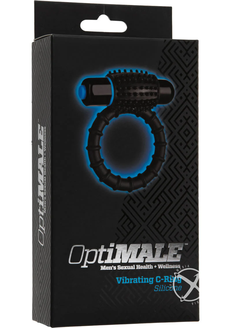 OptiMALE Vibrating C Ring with Bullet Silicone - Image 2