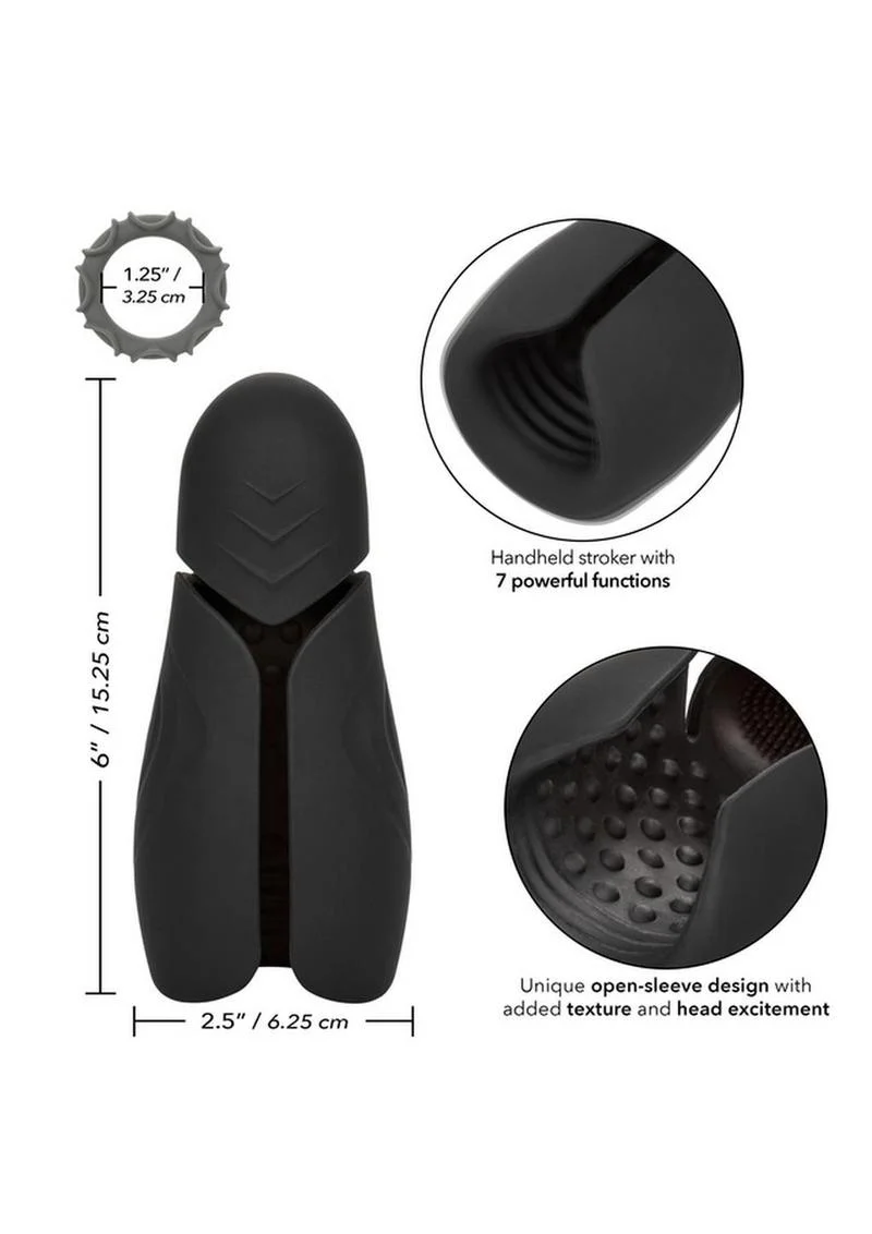 Optimum Power Elite Pro Stroker Rechargeable Silicone Masturbator - Image 3