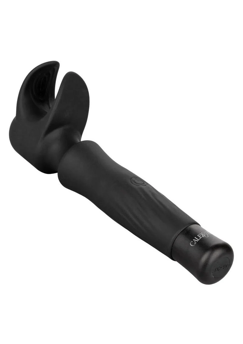 Optimum Power Masturwand Vibrating Stroker Rechargeable Black - Image 3