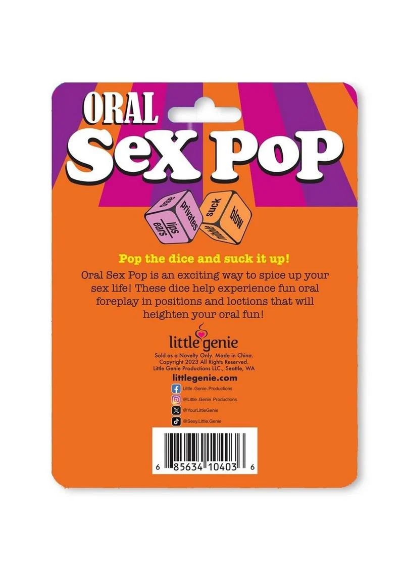 Oral Sex Pop Dice Game Oral Encounter Game - Image 3