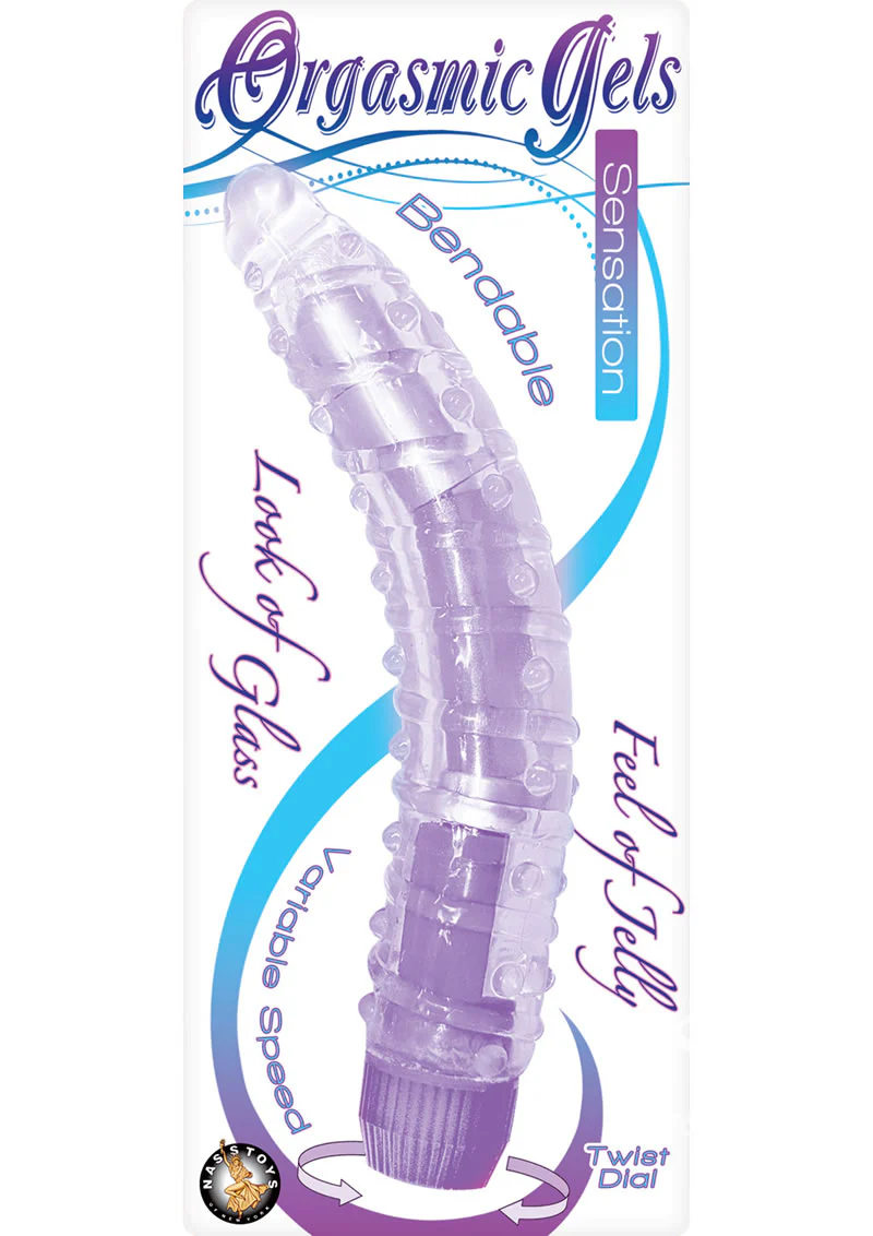 Orgasmic Gels Sensation Bendable Vibrator Variable Speed Jelly Toy - Image 4