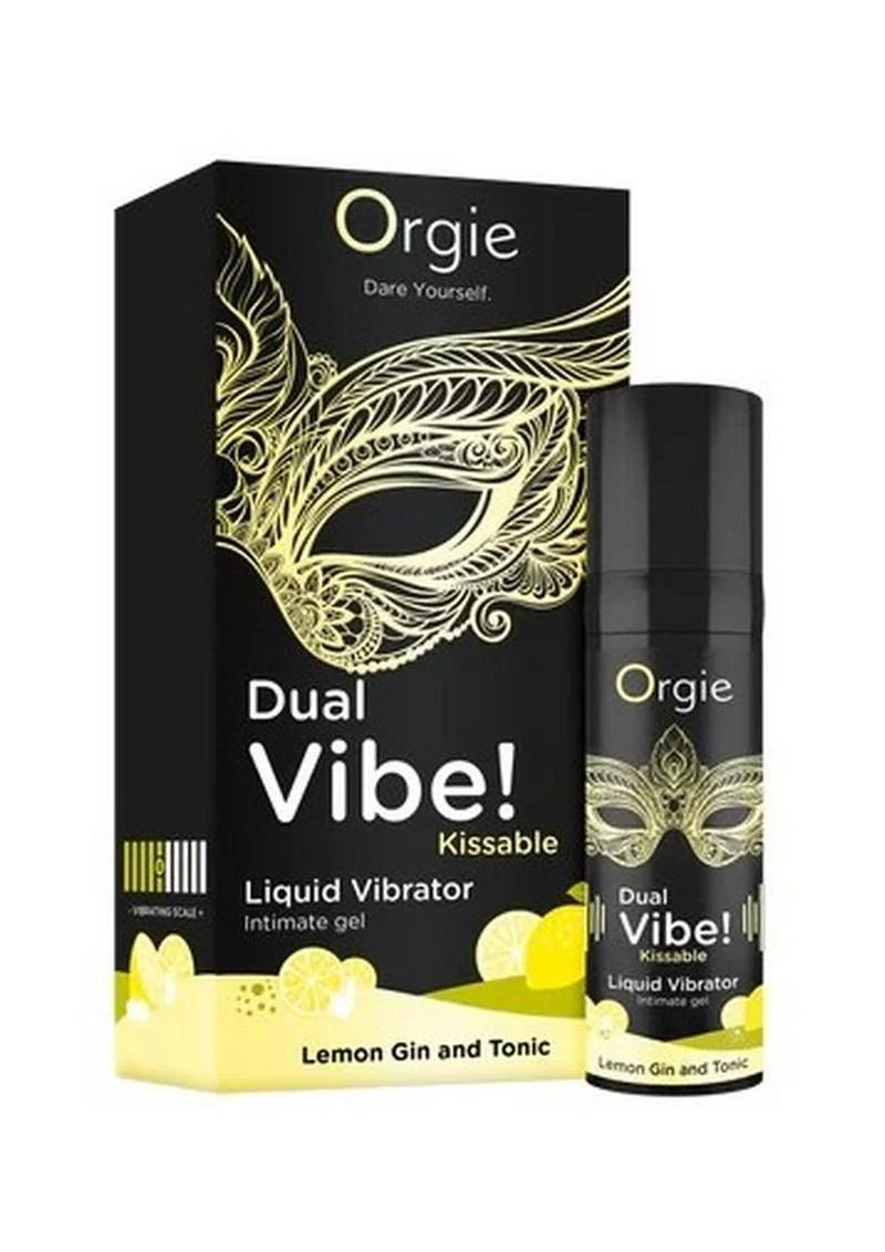 Orgie Dual Vibe Kissable Gel - Image 2
