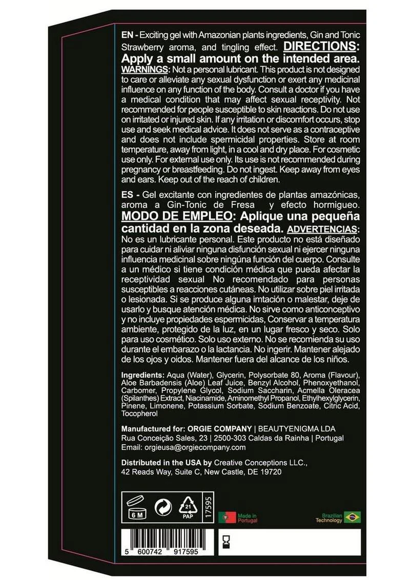 Orgie Dual Vibe Tingling Arousal Gel - Image 2