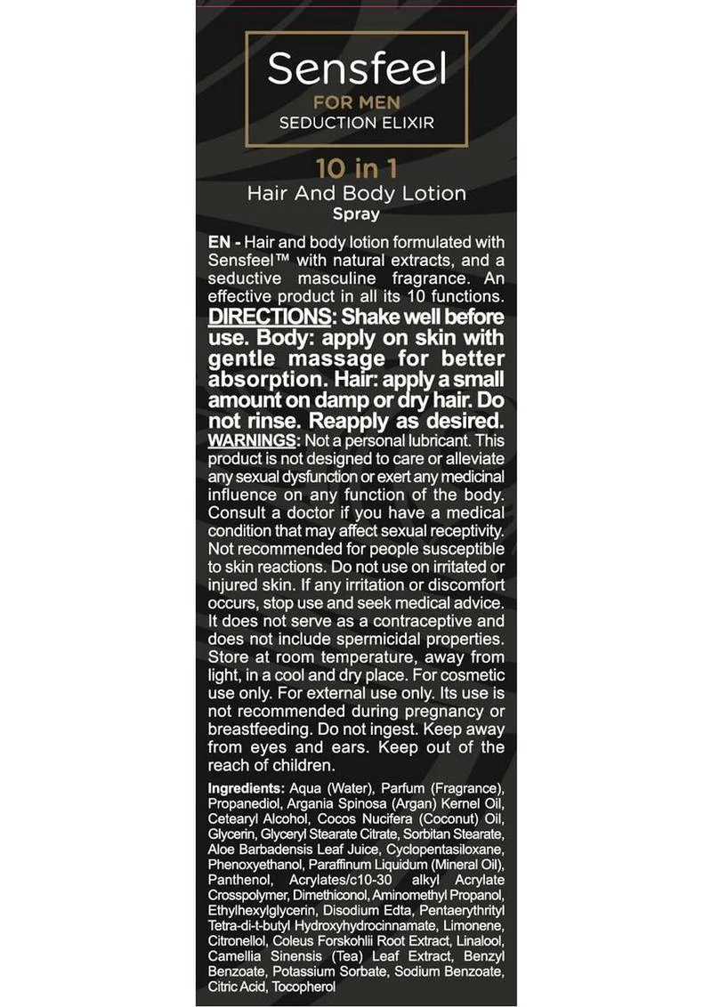 Orgie Sensfeel For Men Hair and Body Lotion - Image 2