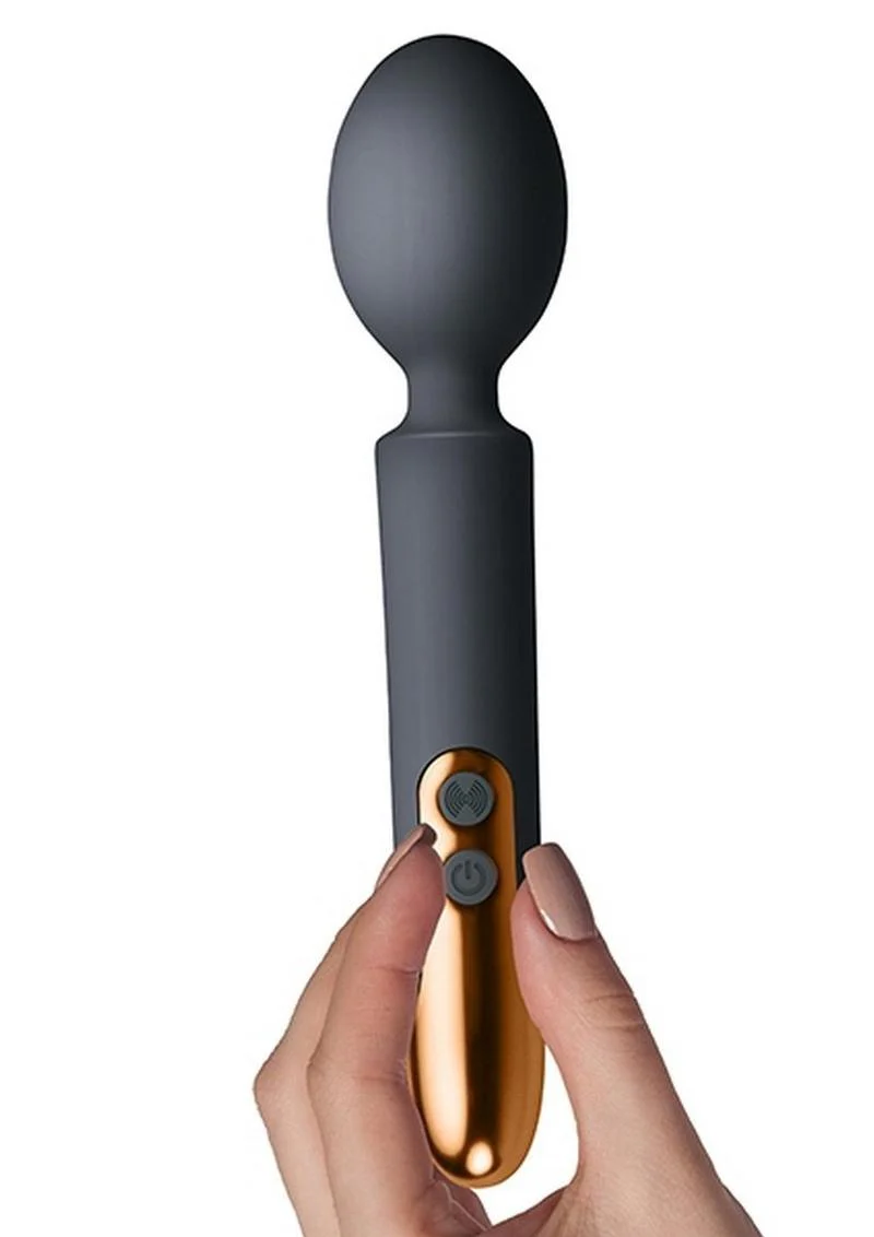 Oriel Rechargeable Silicone Wand Massager Powerful Couples Play Wand - Image 2