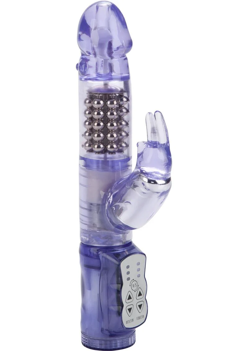 Original Jack Rabbit Beaded Purple Rabbit Vibrator - Image 10