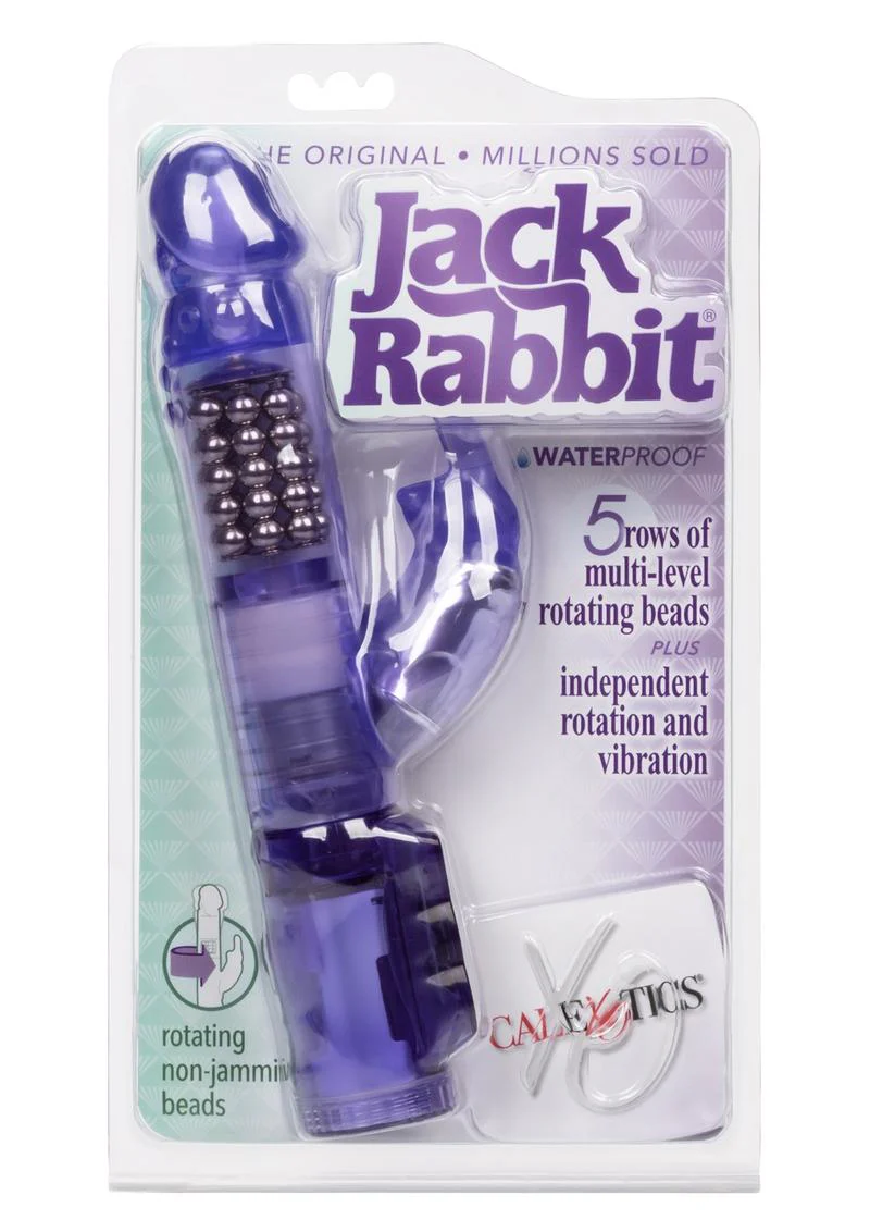 Original Jack Rabbit Beaded Purple Rabbit Vibrator - Image 16