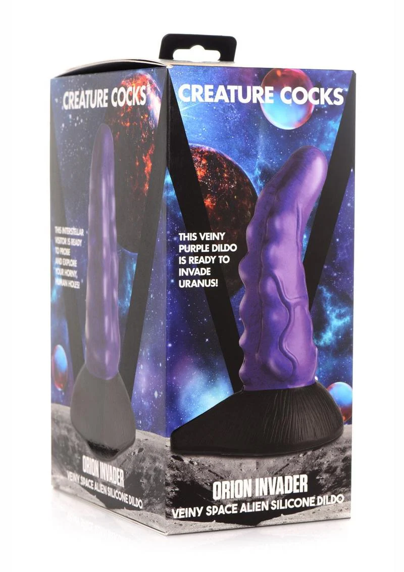 Orion Invader Veiny Space Alien Silicone Dildo - Image 3