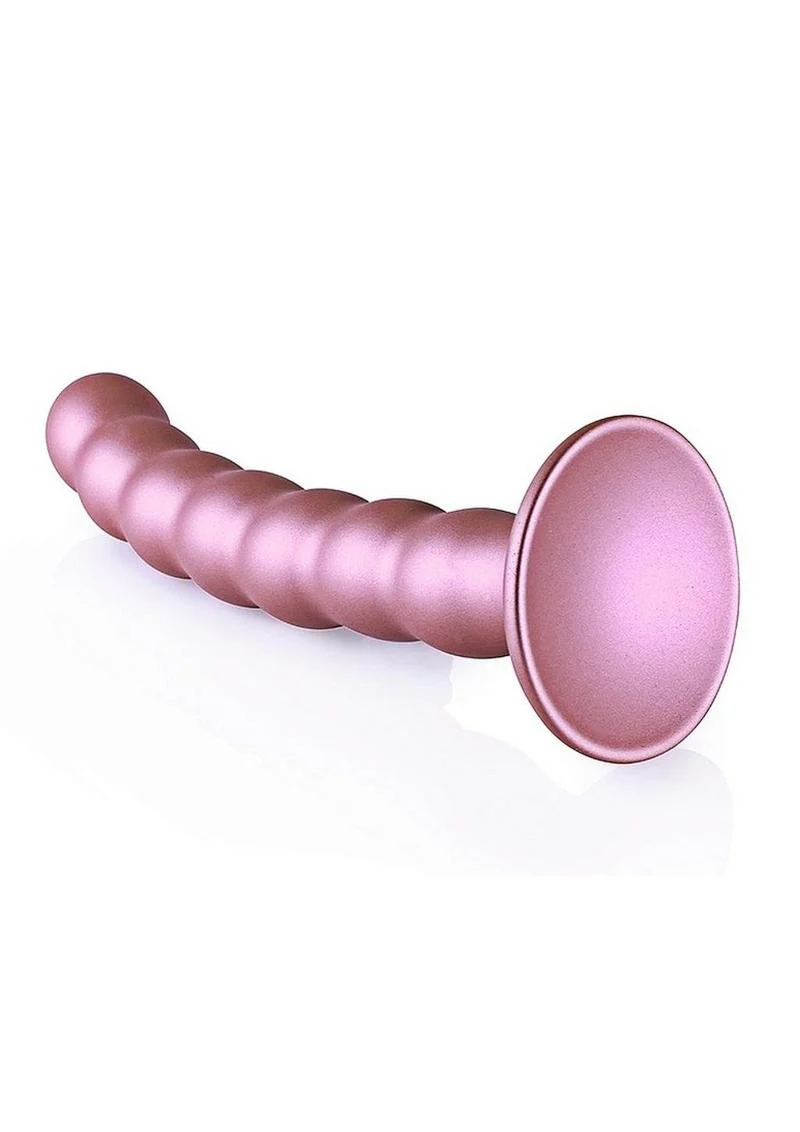 Ouch! Beaded Silicone G-Spot Dildo - Image 2