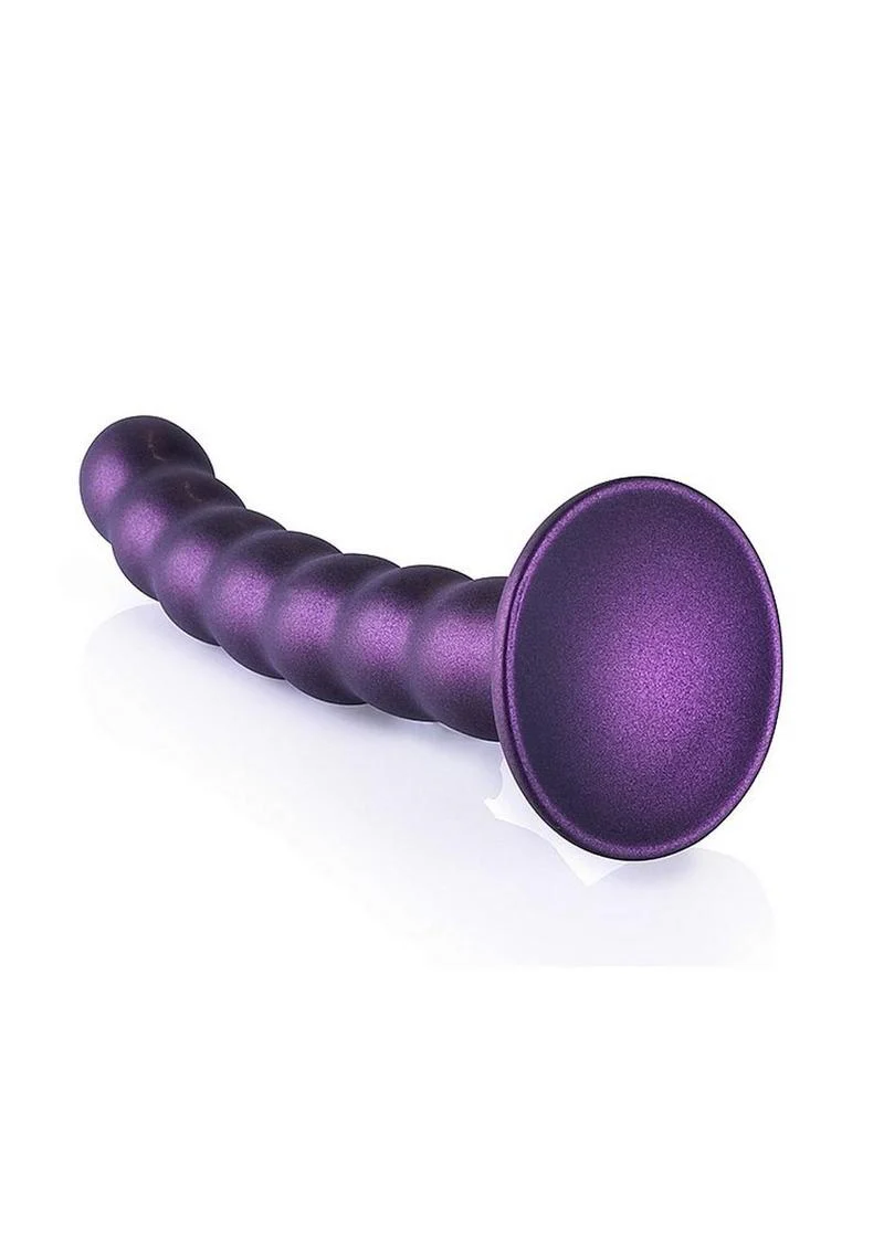 Ouch! Beaded Silicone G-Spot Dildo - Image 5