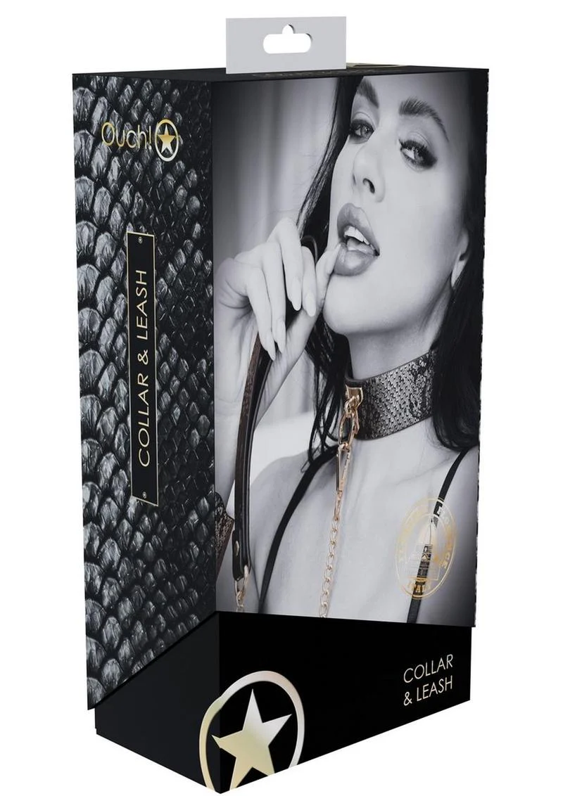 Ouch! Florence Collection Collar with Leash - Image 11