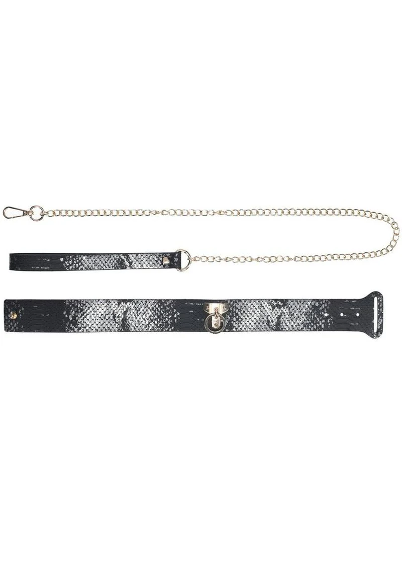 Ouch! Florence Collection Collar with Leash - Image 5