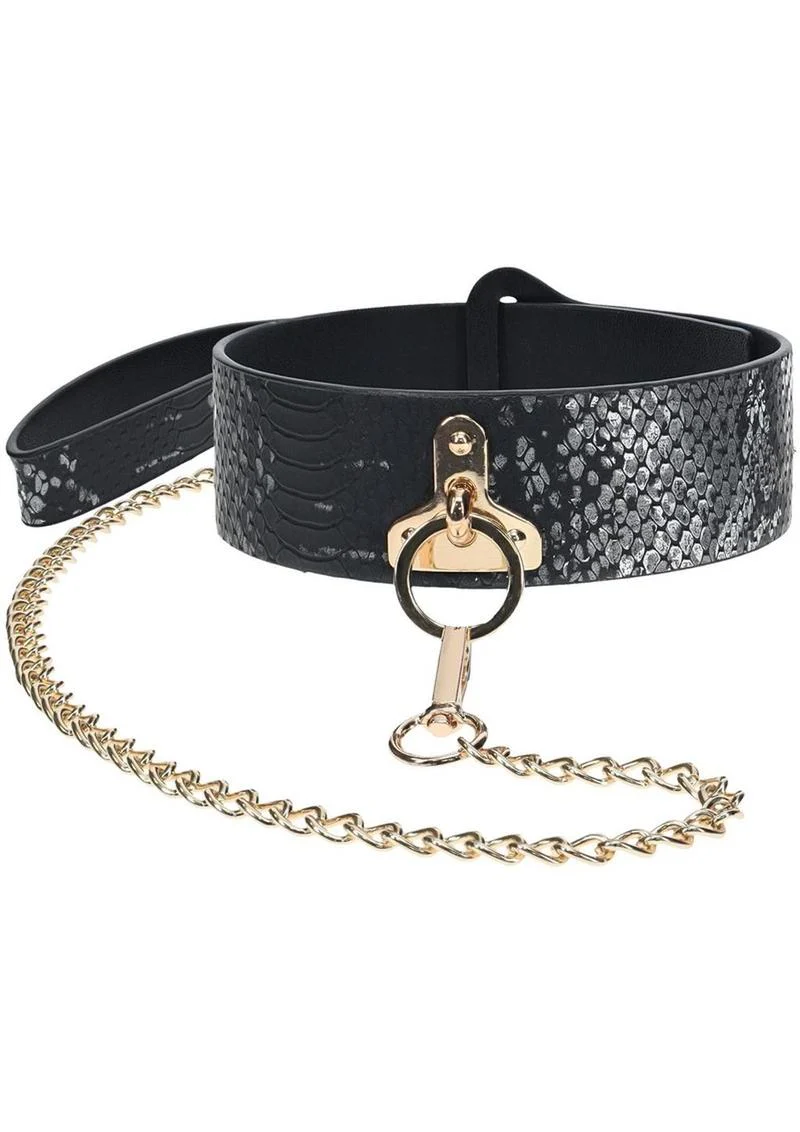 Ouch! Florence Collection Collar with Leash - Image 6