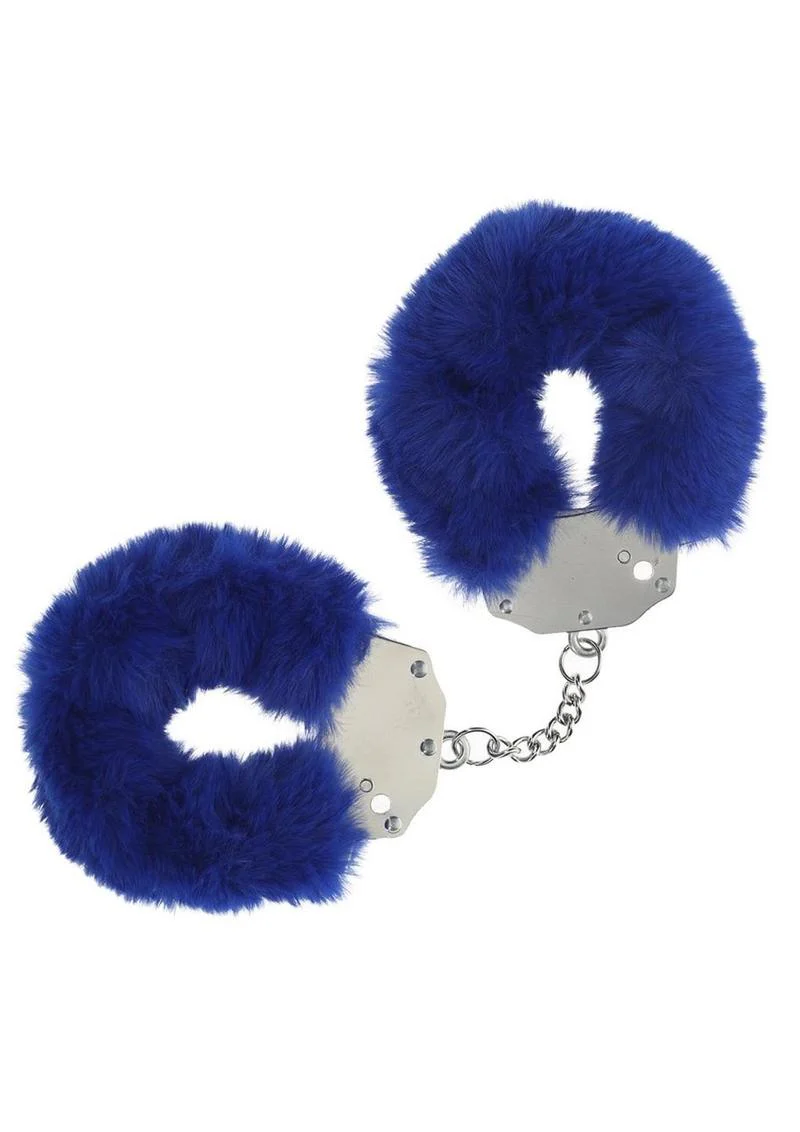 Ouch! Fluffy Handcuffs Burgundy - Image 3