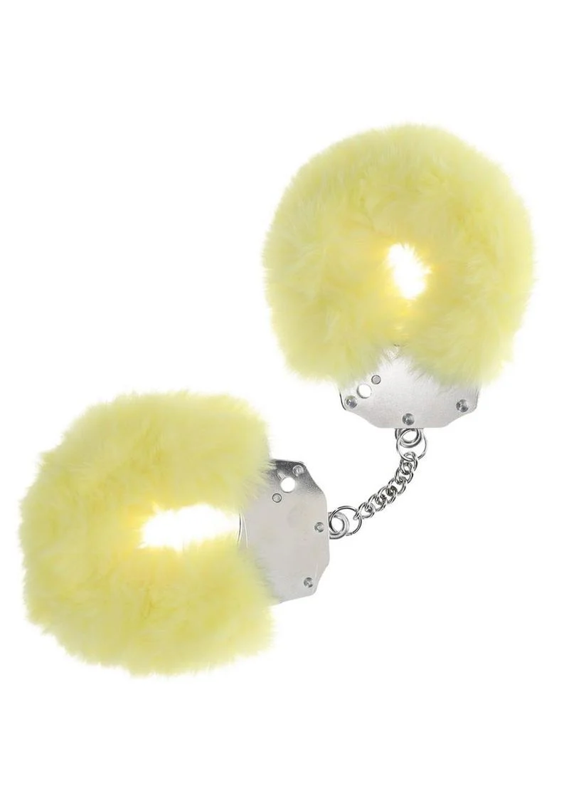 Ouch! Fluffy Handcuffs Burgundy - Image 4