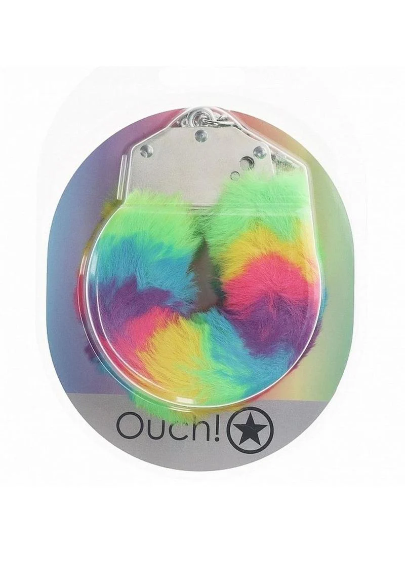 Ouch! Fluffy Handcuffs Multicolor - Image 2
