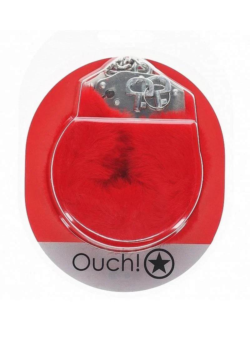 Ouch! Heavy-Duty Fluffy Handcuffs - Image 8