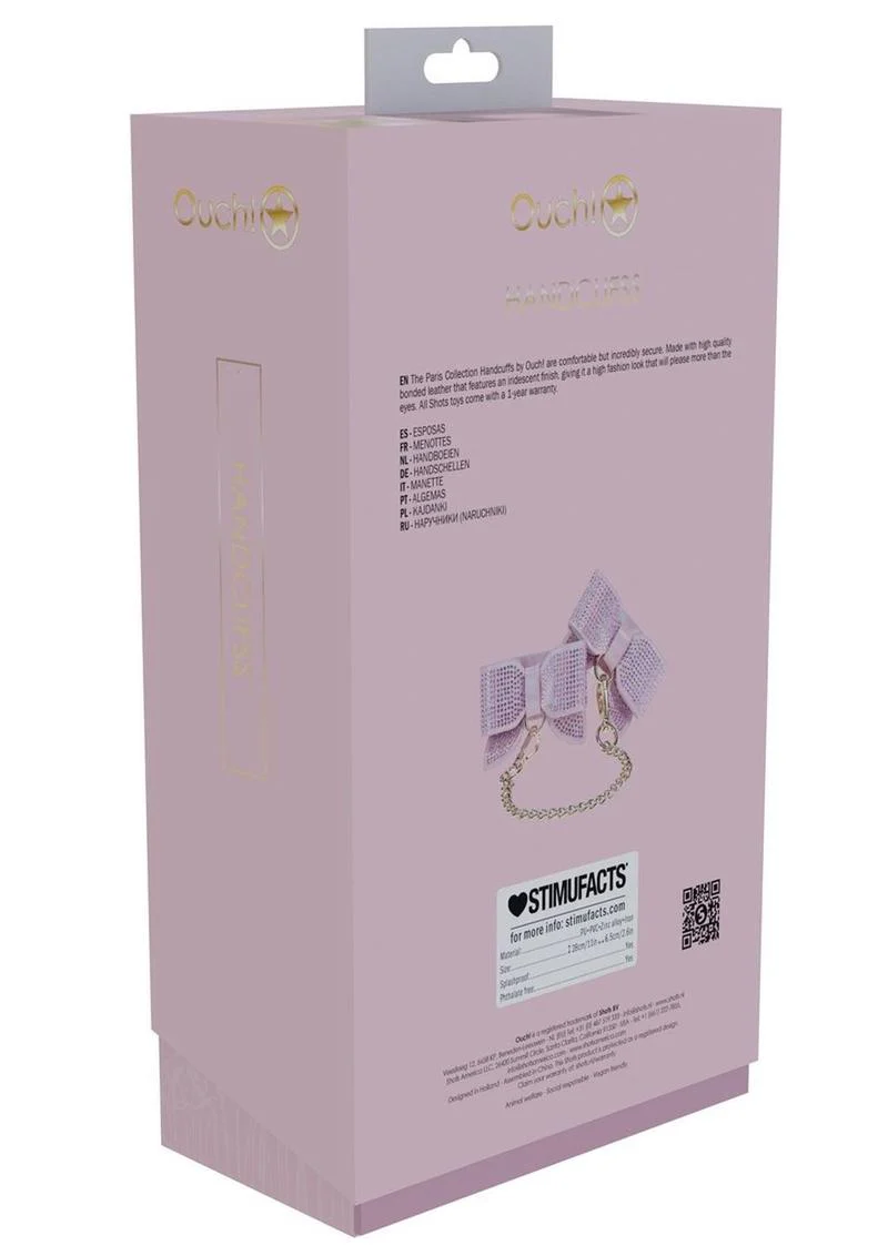 Ouch! Paris Collection Handcuffs - Image 8