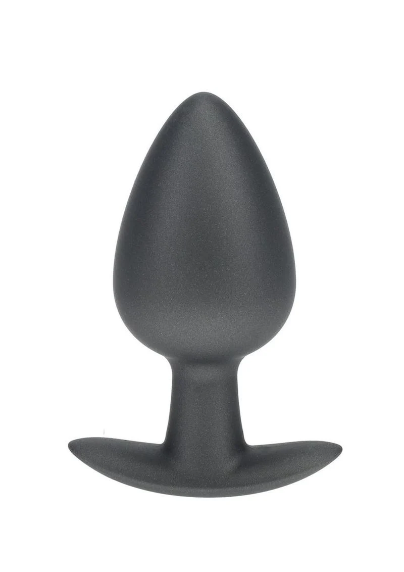 Ouch! Small Smooth Silicone Anal Plug - Image 5