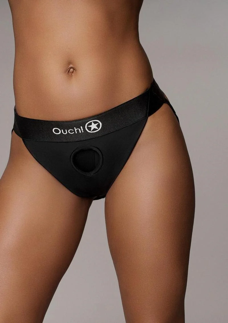 Ouch! Vibe Strap On Panty With Open Rechargeable Bullet - Image 3