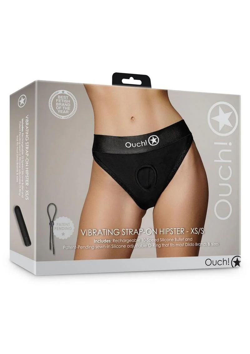 Ouch! Vibrating Rechargeable Strap-On Hipster - Image 8
