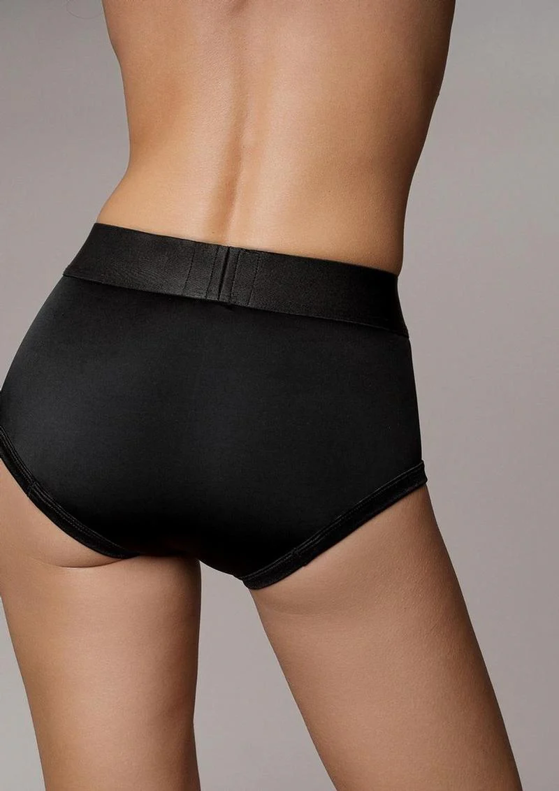 Ouch! Vibrating Strap-On Brief with Rechargeable Bullet - Image 2